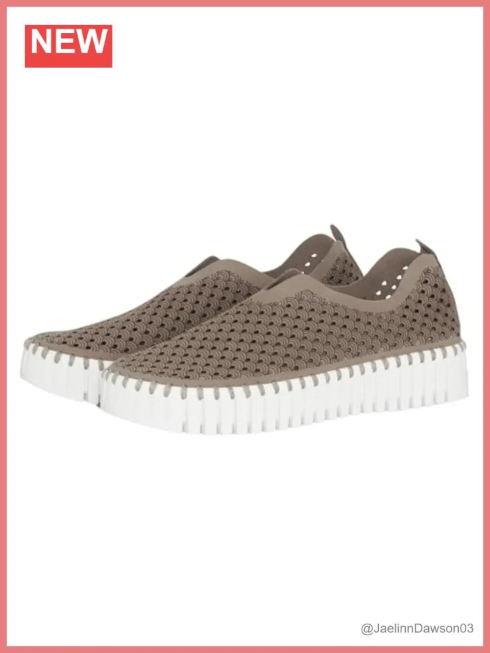 Ilse Jacobsen Tulip 3373 Women's Slip-On Platform Shoes